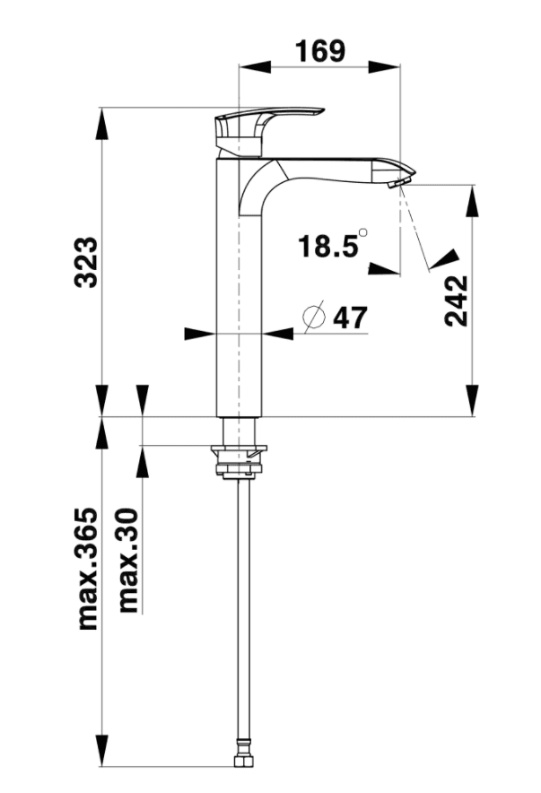 00089B Elite Висока чешма thumb 2