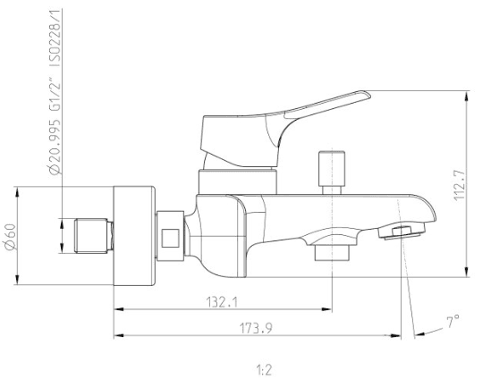 00396 Lino чешма за када thumb 3