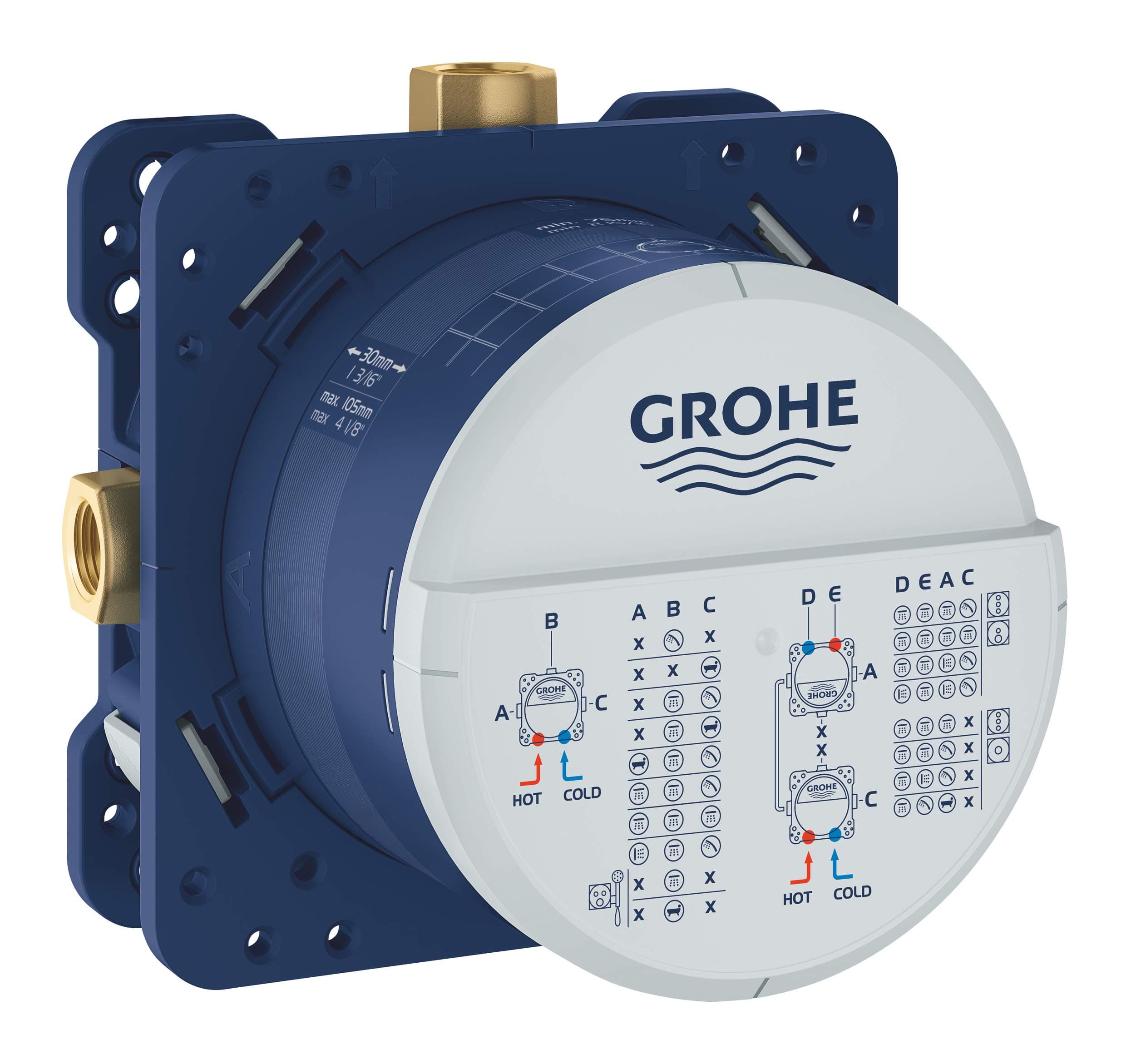 00 Grohe Smart Control вграден туш систем thumb 6