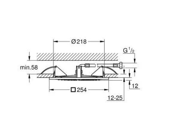 27467000 Плафонска туш капа thumb 4